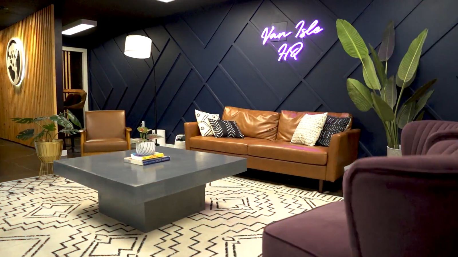 Van Isle BJJ HQ lounge