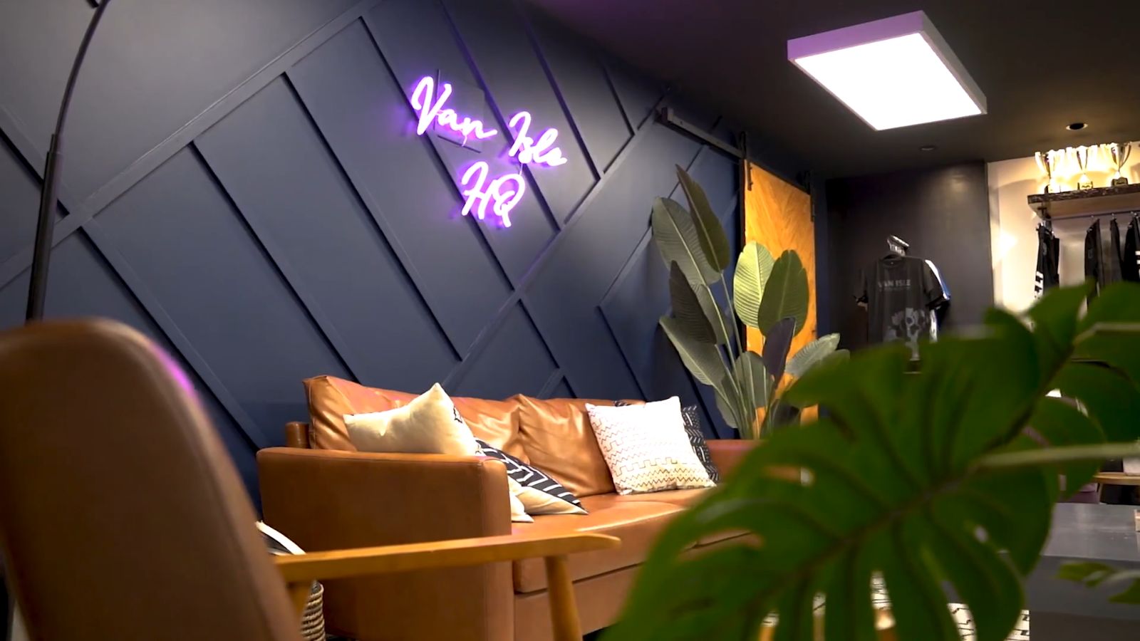 Van Isle BJJ lounge close-up