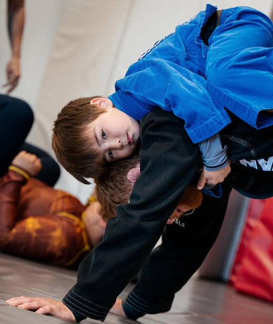 Kids BJJ class at Van Isle BJJ Victoria BC