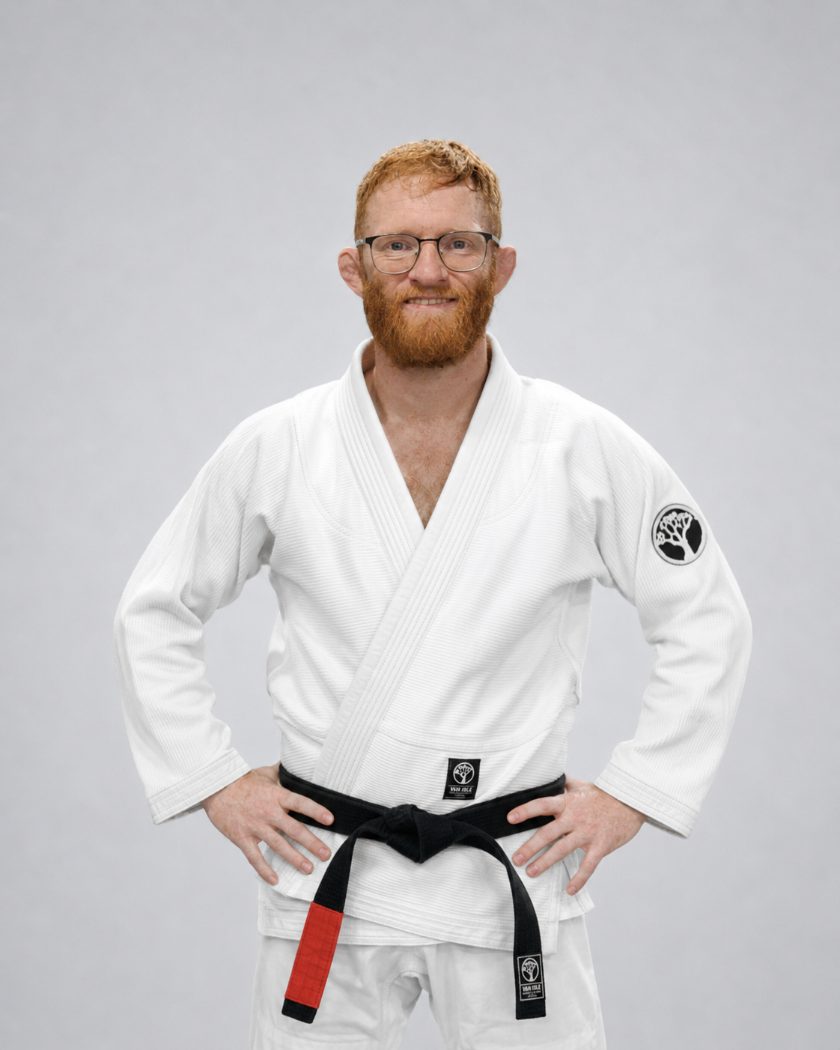 Prof. Matt de Groot, BJJ black belt coach at Van Isle Brazilian Jiu Jitsu Victoria BC