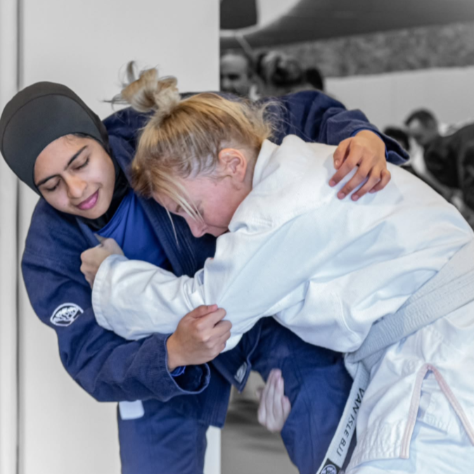 Women's BJJ class at Van Isle BJJ Victoria BC