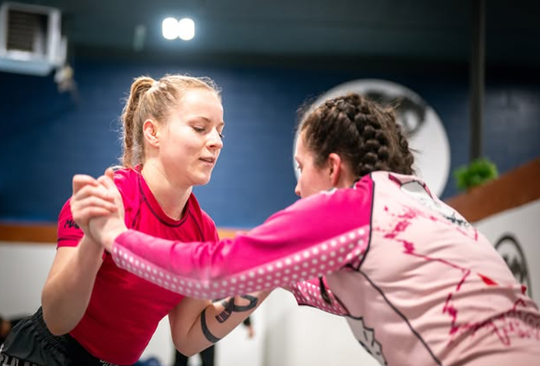 Women's BJJ class at Van Isle BJJ Victoria BC